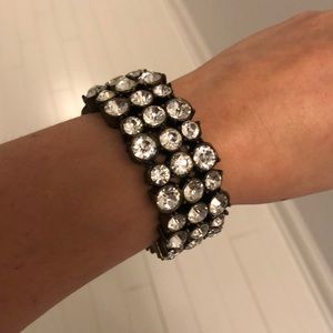 Faux Rhinestone bracelet- from Jcrew.